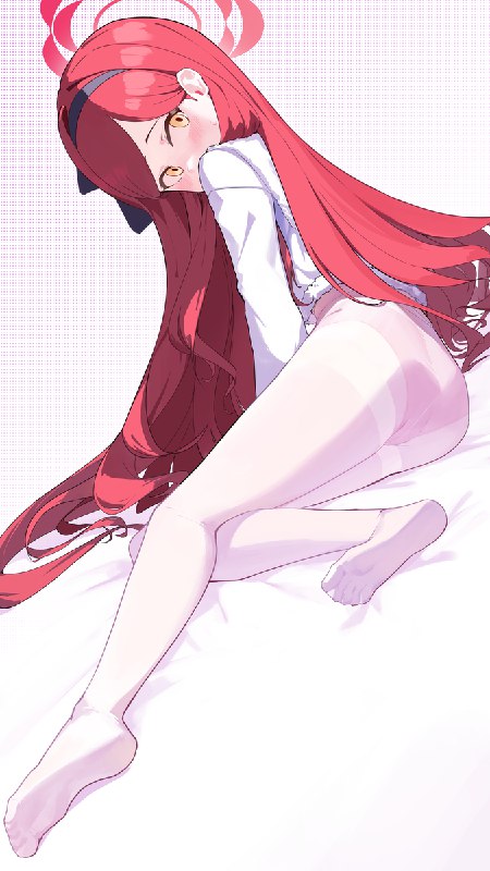  タカネ#同人 #三善タカネ #ブルーアーカイブ #タカネ #白タイツ #足裏