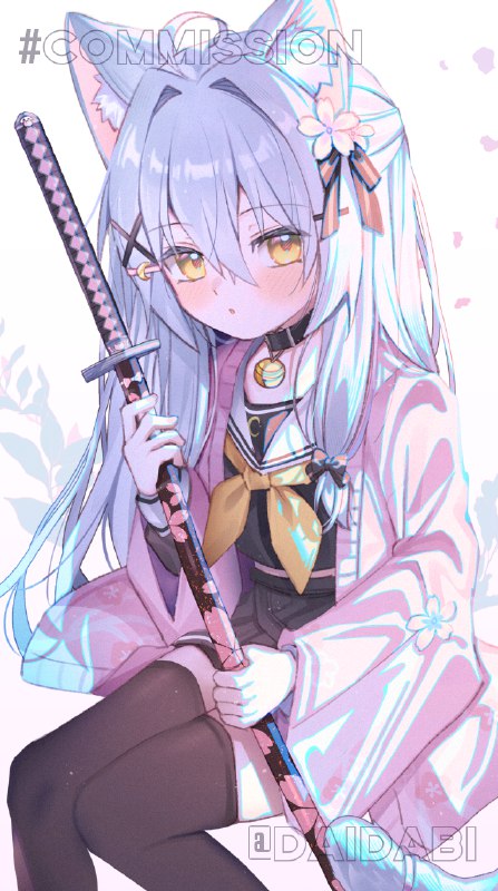 %mid% commission#commission #Skeb #セーラー服 #ケモミミ