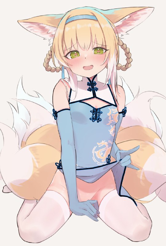  🦊🧧#R-18 #アークナイツ #明日方舟 #スズラン(アークナイツ) #ロリ #ケモミミ #ふともも #チャイナ服 #長手袋 🦊🧧#R-18 #アークナイツ #明日方舟 #スズラン(アークナイツ) #ロリ #ケモミミ #ふともも #チャイナ服 #長手袋