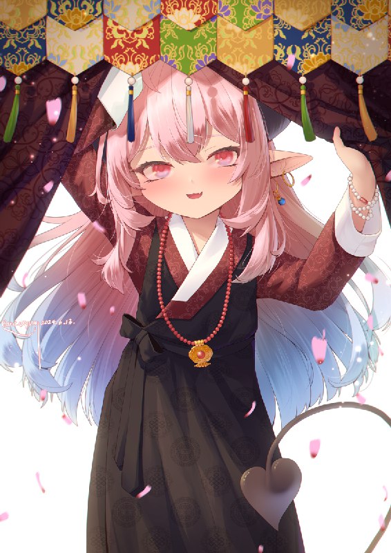 拉姆酱🥰🥰🥰 / id=119601378 / karvཁར་ཨུ་ #原创 #ロリ #うちの子 #サキュバス #格桑拉姆