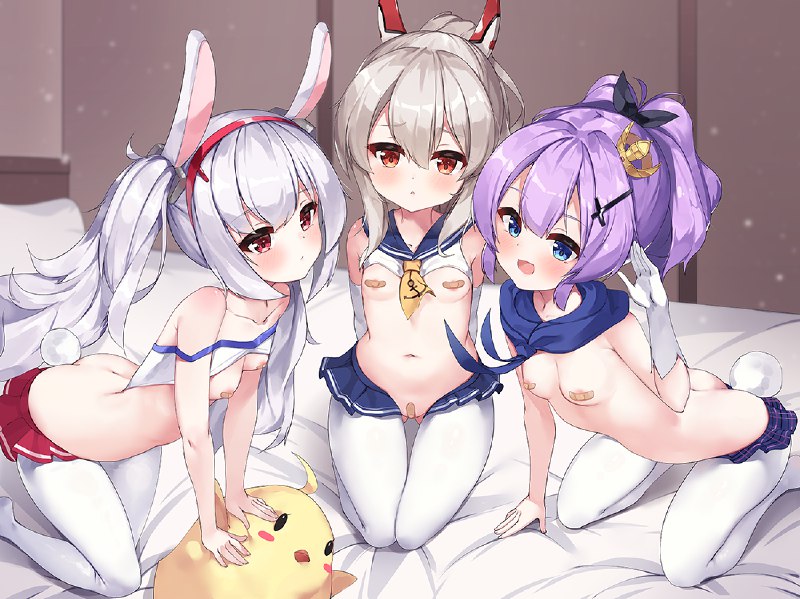 アズールレーン / 2drr/ディル@FANBOX#R-18 #すじ #逆バニー #綾波(アズールレーン) #ラフィー(アズールレーン) #ジャベリン(アズールレーン) #ロリ #女の子 #アズールレーン #アズールレーン1000users入り