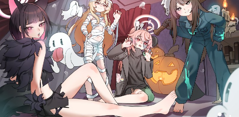  不给糖就捣蛋#R-18 #碧蓝档案 #BlueArchive #ブルーアーカイブ #女の子 #裸足 #杏山カズサ #栗村アイリ #伊原木ヨシミ #柚鳥ナツ 不给糖就捣蛋#R-18 #碧蓝档案 #BlueArchive #ブルーアーカイブ #女の子 #裸足 #杏山カズサ #栗村アイリ #伊原木ヨシミ #柚鳥ナツ