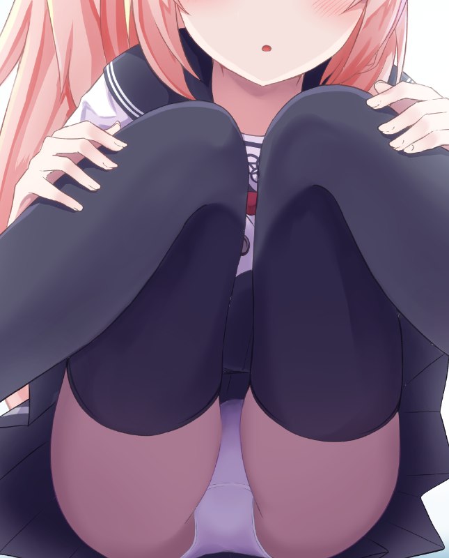 ナツ / ねのさめ 1/2#ブルーアーカイブ #柚鳥ナツ #セーラー服 #パンチラ #しゃがみパンチラ #パンツナツ / ねのさめ 1/2#ブルーアーカイブ #柚鳥ナツ #セーラー服 #パンチラ #しゃがみパンチラ #パンツ