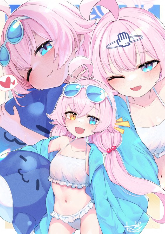 ホシノ（水着） / id=119748449 / saebashi@日曜P44a #小鳥遊ホシノ #ブルーアーカイブ #小鳥遊ホシノ(水着) #ブルアカ #BlueArchive #블루아카이브 #水着 #おへそ