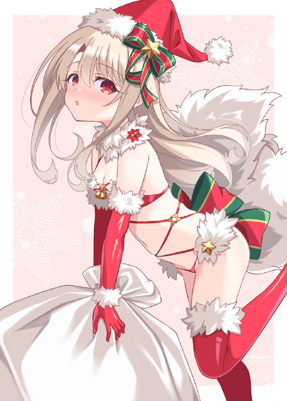 クリスマスビーストイリヤちゃん / あおいまさみ#プリズマ☆イリヤ #イリヤスフィール・フォン・アインツベルン #サンタコス #デンジャラス・ビースト #イリヤスフィール(プリズマ☆イリヤ) #プリズマ☆イリヤ10000users入り