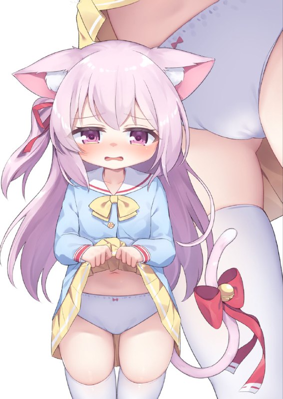 #铜萝烧 呜 早安的时候 要露出来内裤呢如月ちゃん | ここね #pixiv