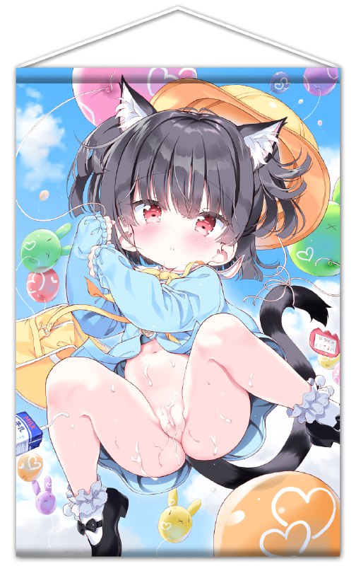  コミティア147新作グッズ「瑠璃子のB２タペストリー３」サンプル#R-18 #園児服 #つるぺた #ノーパン #同人 #グッズ #タペストリー #猫耳 #M字開脚 コミティア147新作グッズ「瑠璃子のB２タペストリー３」サンプル#R-18 #園児服 #つるぺた #ノーパン #同人 #グッズ #タペストリー #猫耳 #M字開脚