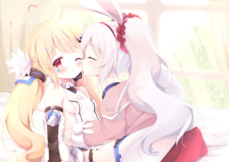 Eldridge X Laffey / Re-ViVi#エルドリッジ(アズールレーン) #エルドリッジ #ラフィー(アズールレーン) #ラフィー #アズールレーン #碧蓝航线 #百合 #レズールアーン #アズールレーン1000users入り