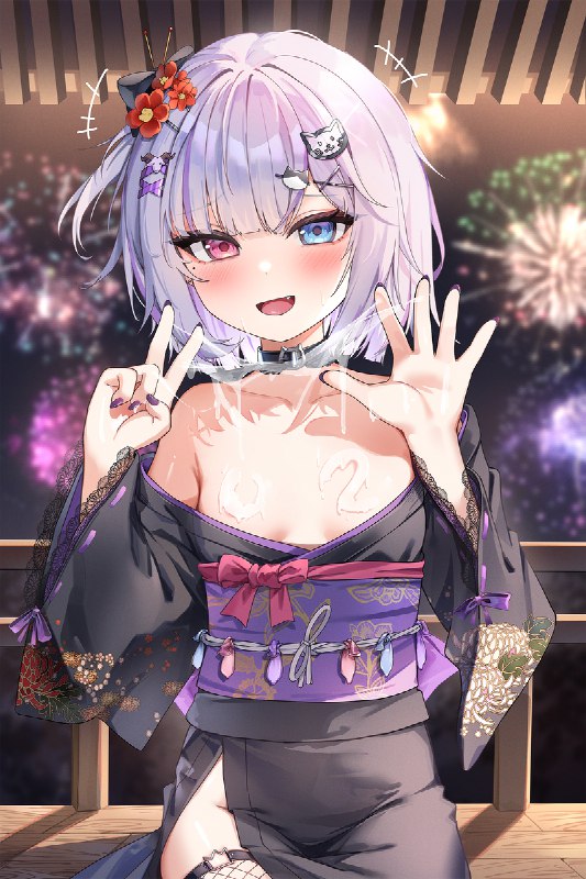#NSFW 庫洛姆 和服 / 咘蕾可