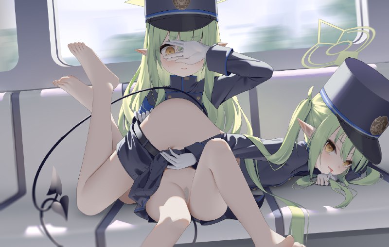  🚟#ブルーアーカイブ #BlueArchive #シュポガキ 🚟#ブルーアーカイブ #BlueArchive #シュポガキ