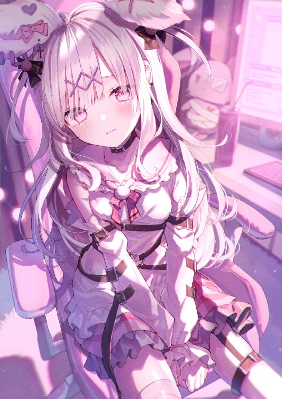 兎彷魂あみゅ🤍🐰🩷新人VTuber