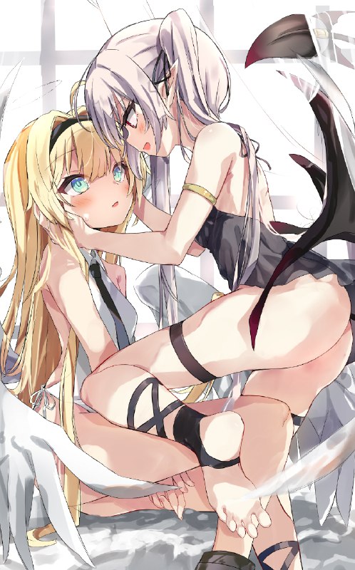 てんしとあくま / としぞう 1/3#オリジナル #ロリ #百合 #ノーパン #天使 #悪魔 #お尻 #足裏 #オリジナル5000users入りてんしとあくま / としぞう 1/3#オリジナル #ロリ #百合 #ノーパン #天使 #悪魔 #お尻 #足裏 #オリジナル5000users入り