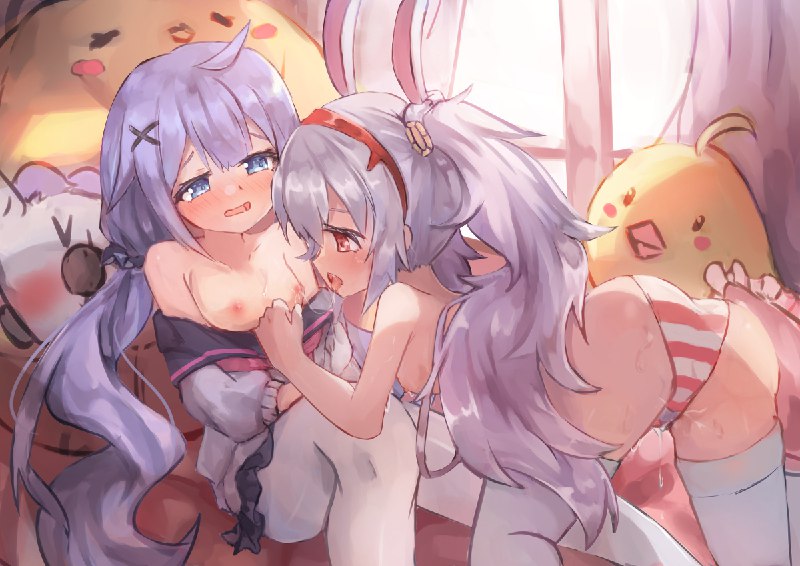 #NSFW Azur Lane / Ero_Suki#R-18 #ラフィー(アズールレーン) #ユニコーン(アズールレーン) #アズールレーン #碧蓝航线 #魅惑のふともも #尻神様 #女の子 #レズールアーン #アズールレーン1000users入り