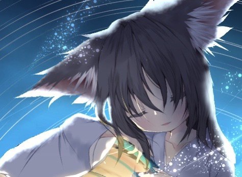 血 / ゆめねこ🌸 1/5#狐 #ロリ #着物 #和風 #少女 #女の子 #赤ちゃん #ケモミミ #かわいい #オリジナル