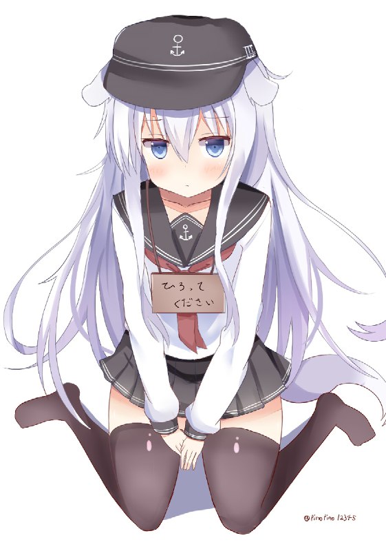 響わんこ保護してあげたい / 紅ピノ#艦これ #響 #シベリアンヒビキー #わんこれ #響(艦隊これくしょん) #犬耳 #艦これ1000users入り