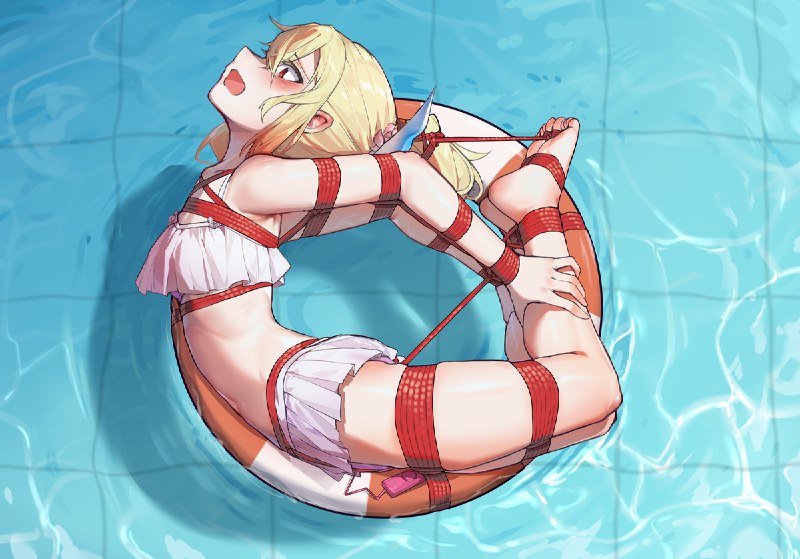  有泳衣有救生圈那就是游泳啊#R-18 #水着 #女の子 #拘束 #猿轡 #bondage #緊縛 #芙蓉・リリエンソール・友奈 #結城友奈は勇者である 有泳衣有救生圈那就是游泳啊#R-18 #水着 #女の子 #拘束 #猿轡 #bondage #緊縛 #芙蓉・リリエンソール・友奈 #結城友奈は勇者である