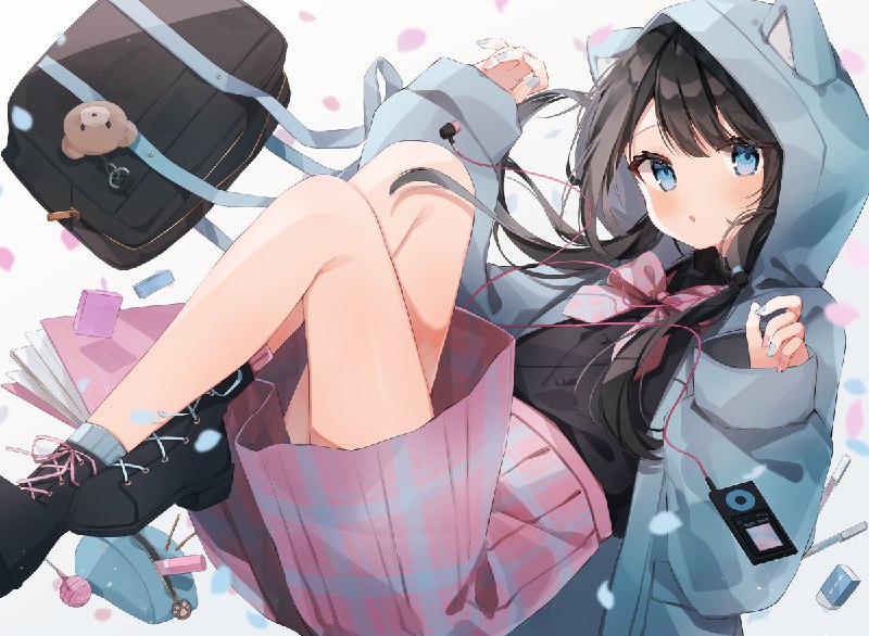 Kawaiiがすき / ピロリ菌#オリジナル #女の子 #創作 #黒髪 #オリジナル3000users入り