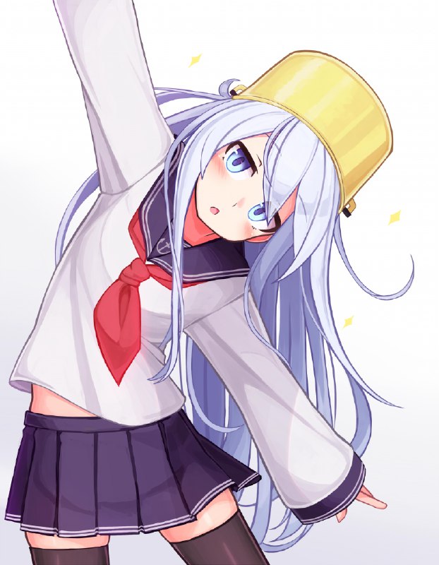 なーに？司令官 / 冷燈みかん#艦隊これくしょん #艦これ #響 #鍋響 #フリーダム響 #艦これ1000users入り #響(艦隊これくしょん)