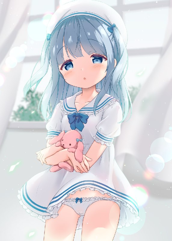 「もしVTuberになったら」（Pixiv企画） / 白奈美琴 1/3#もしVTuberになったら #オリジナル #女の子 #ロリ #ぱんつ #バーチャルYouTuber #Vtuber #セーラー服 #オリジナル1000users入り #バーチャルYouTuber1000users入り