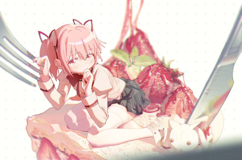 2020-4-16 / 黑炎-M82A1#魔法少女まどか☆マギカ #鹿目まどか #ほむほむホイホイ #涙目まどか #まどか☆マギカ1000users入り