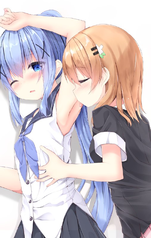 チノココア / ふぇありぃあい＠木曜東ク45b#ご注文はうさぎですか? #香風智乃 #チノ #保登心愛 #ココア #おねロリ #百合 #腋 #ココチノ #ごちうさ5000users入り