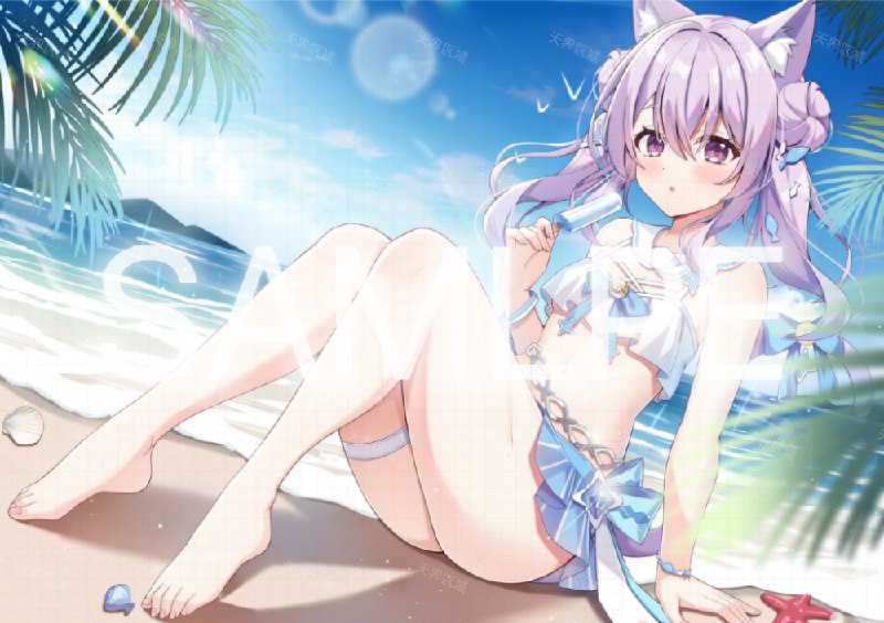 ソルト / id=119692672 / 風神 #maimai #猫耳 #ソルト #ソルト(maimai) #女の子 #水着