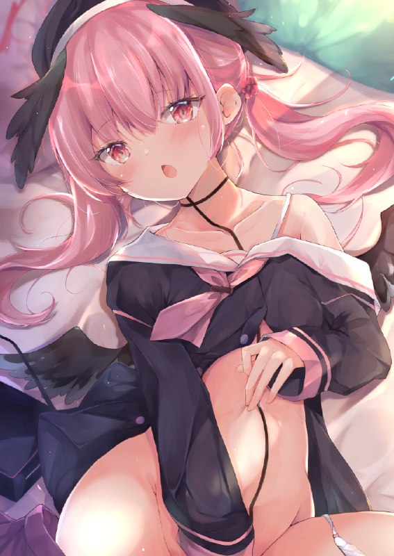 コハルのおなか C99新刊 / ひなた悠#ブルーアーカイブ #下江コハル #ブルアカ #片足パンツ #ぱんつ #ブルーアーカイブ1000users入り