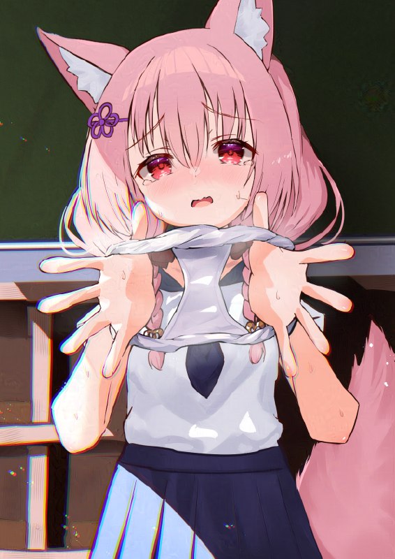 頼まれたら断れないタイプのもふもふ妹5 / id=116932853 / Siera🐱冬コミ通販中 #ロリ #女の子 #オリジナル #ケモミミ #けもみみ #パンツであやとり