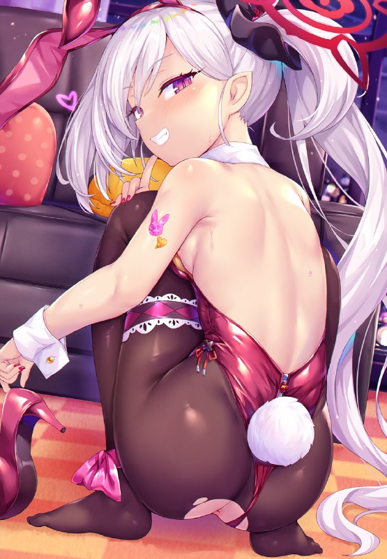  ムツキちゃんバニー#R-18 #ブルーアーカイブ #浅黄ムツキ #バニーガール #フェラ #黒タイツ #ロリ #尻神様 #マニキュア #裸足 ムツキちゃんバニー#R-18 #ブルーアーカイブ #浅黄ムツキ #バニーガール #フェラ #黒タイツ #ロリ #尻神様 #マニキュア #裸足