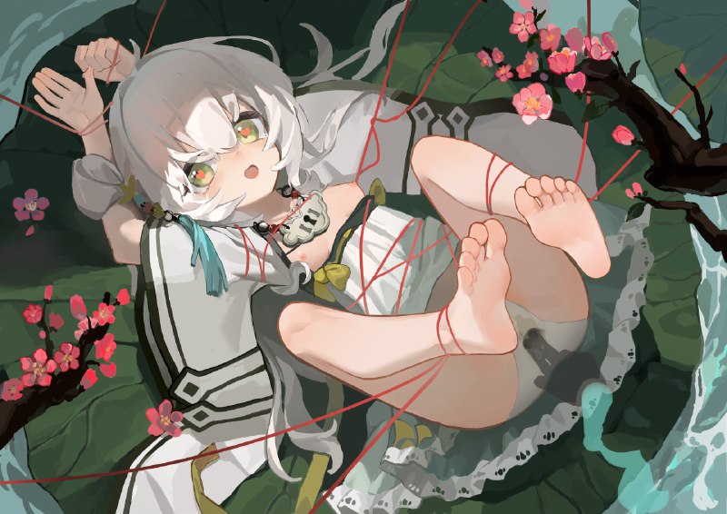 【约稿展示】小池塘#R-18 #足指 #裸足 #少女 #白丝 #萝莉 #白髪 #OC【约稿展示】小池塘#R-18 #足指 #裸足 #少女 #白丝 #萝莉 #白髪 #OC