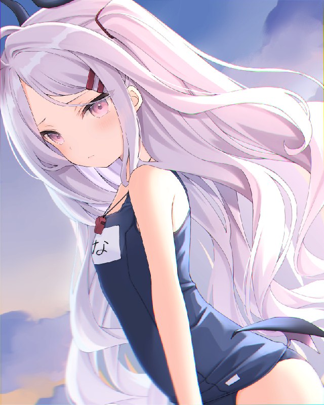 水着ヒナちゃん / かのら#ブルーアーカイブ #ブルアカ #空崎ヒナ #スク水 #スクール水着 #水着 #ブルーアーカイブ5000users入り