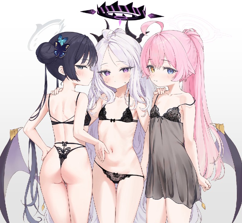 キサキ&ヒナ&ホシノ🥰🥰🥰#R-18 #ロリ #女の子 #ブルーアーカイブ #ブルアカ #BlueArchive #竜華キサキ #空崎ヒナ #小鳥遊ホシノキサキ&ヒナ&ホシノ🥰🥰🥰#R-18 #ロリ #女の子 #ブルーアーカイブ #ブルアカ #BlueArchive #竜華キサキ #空崎ヒナ #小鳥遊ホシノ