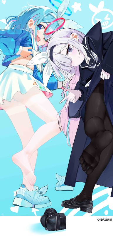  阿罗娜和普拉娜#魅惑のふともも #アロナ(ブルーアーカイブ) #プラナ(ブルーアーカイブ) #セーラー服 #パンツ #女の子 #ロリ #ソックス足裏 阿罗娜和普拉娜#魅惑のふともも #アロナ(ブルーアーカイブ) #プラナ(ブルーアーカイブ) #セーラー服 #パンツ #女の子 #ロリ #ソックス足裏