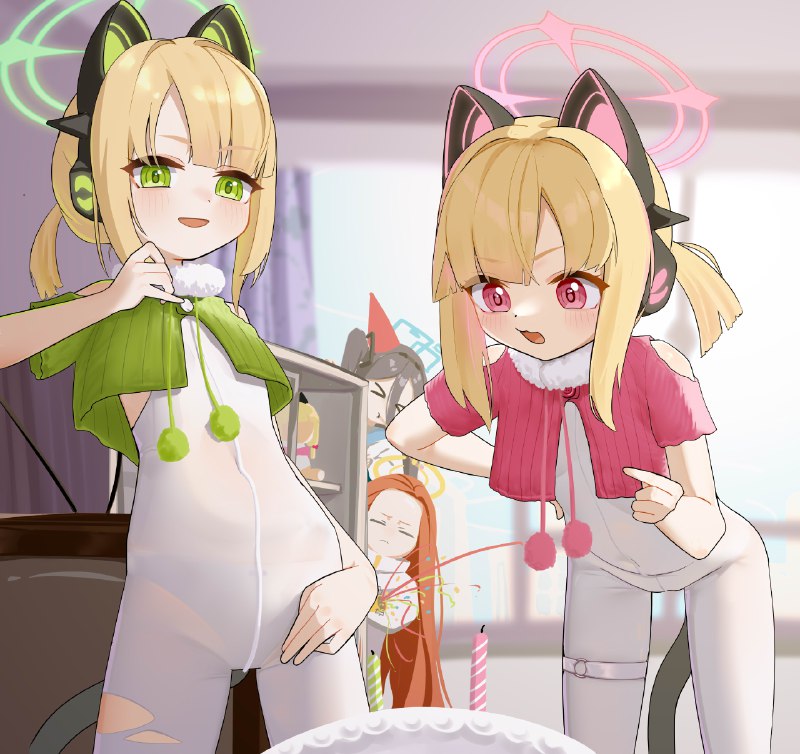 桃绿生日贺#R-18 #ブルーアーカイブ #ロリ #才羽ミドリ #才羽モモイ #ゲーム開発部 #お誕生日おめでとうございます #マイクロビキニ桃绿生日贺#R-18 #ブルーアーカイブ #ロリ #才羽ミドリ #才羽モモイ #ゲーム開発部 #お誕生日おめでとうございます #マイクロビキニ