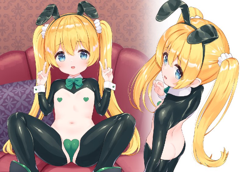 バニーと逆バニー#R-18 #バニーガール #ロリ #金髪碧眼 #オリジナル #ユリア・グラスフィールド #ハイレグ #バニー #逆バニー #タイツ足裏バニーと逆バニー#R-18 #バニーガール #ロリ #金髪碧眼 #オリジナル #ユリア・グラスフィールド #ハイレグ #バニー #逆バニー #タイツ足裏