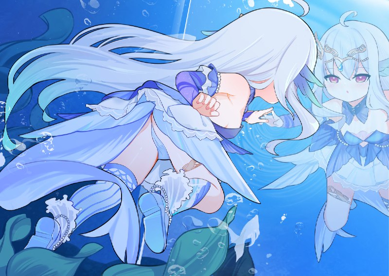 キュートでエレガントなベタの魚❤ / id=116784816 / すりお 1/2#loli #お尻 #VTuber #ロリ #女の子