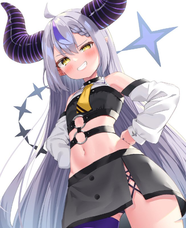 ラプちゃん総帥 #Laplus_Artdesu