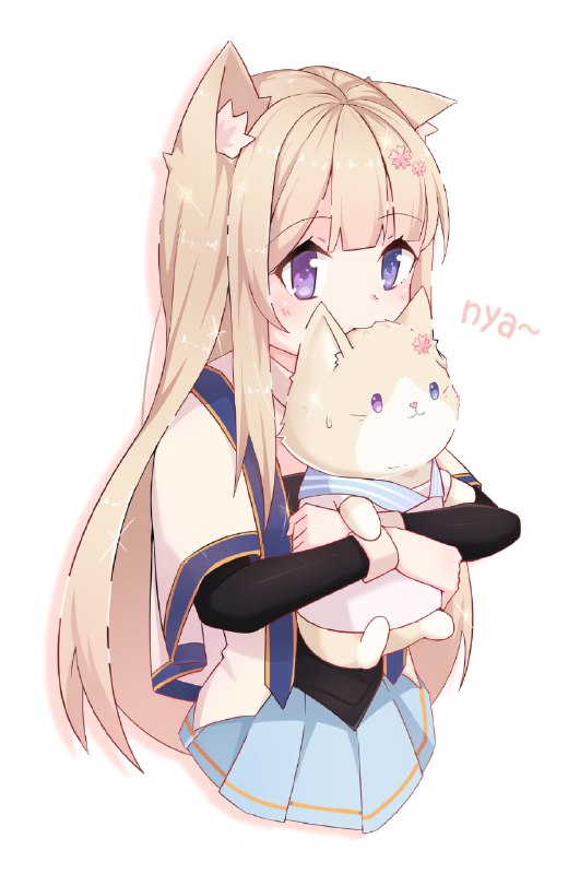 喵田弥夜 / 幻玖#猫耳 #ケモミミ #女の子 #原创 #猫 #喵田弥夜 #miya #オッドアイ
