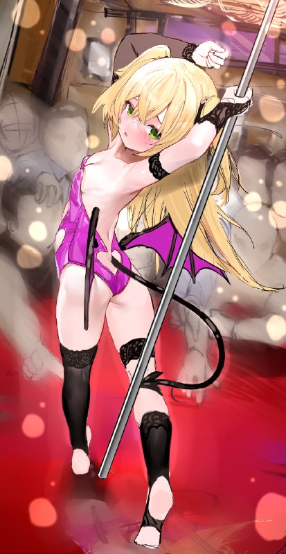 无题 / gree4#原神 #菲谢尔 #魅魔 #フィッシュル・ヴォン・ルフシュロス・ナフィードット #ポールダンス