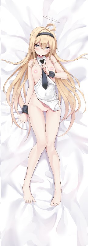  抱き枕カバー販売告知！#R-18 #金髪ロング 抱き枕カバー販売告知！#R-18 #金髪ロング