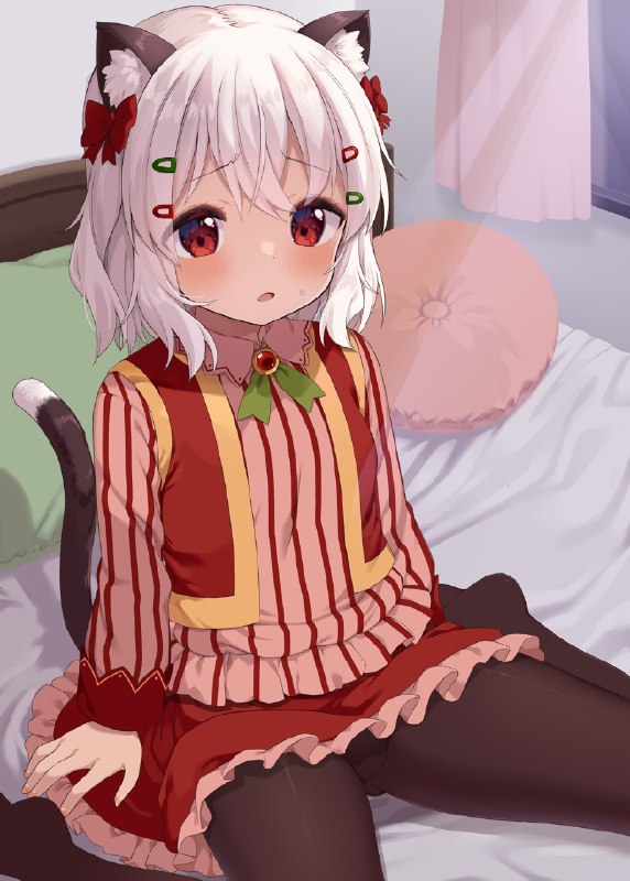 ちんまいアルビノ猫ちゃんと初夜えっち / むく 1/3#R-18 #オリジナル #ロリ #シロ #猫耳 #ぺたん座りちんまいアルビノ猫ちゃんと初夜えっち / むく 1/3#R-18 #オリジナル #ロリ #シロ #猫耳 #ぺたん座り