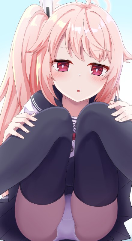 ナツ / ねのさめ 1/2#ブルーアーカイブ #柚鳥ナツ #セーラー服 #パンチラ #しゃがみパンチラ #パンツナツ / ねのさめ 1/2#ブルーアーカイブ #柚鳥ナツ #セーラー服 #パンチラ #しゃがみパンチラ #パンツ