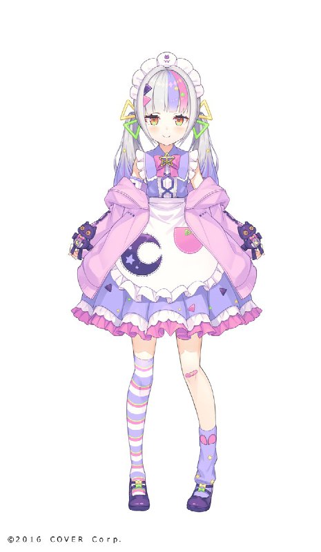 ということでシオンちゃんの今回の新衣装も担当させていただきました！設定画（全差分ありの3面図)は来週中には公開予定です