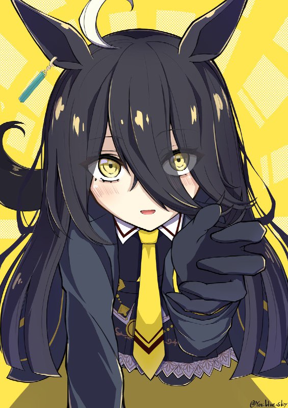 迫り寄るカフェ、、、！#ウマ娘 #マンハッタンカフェ