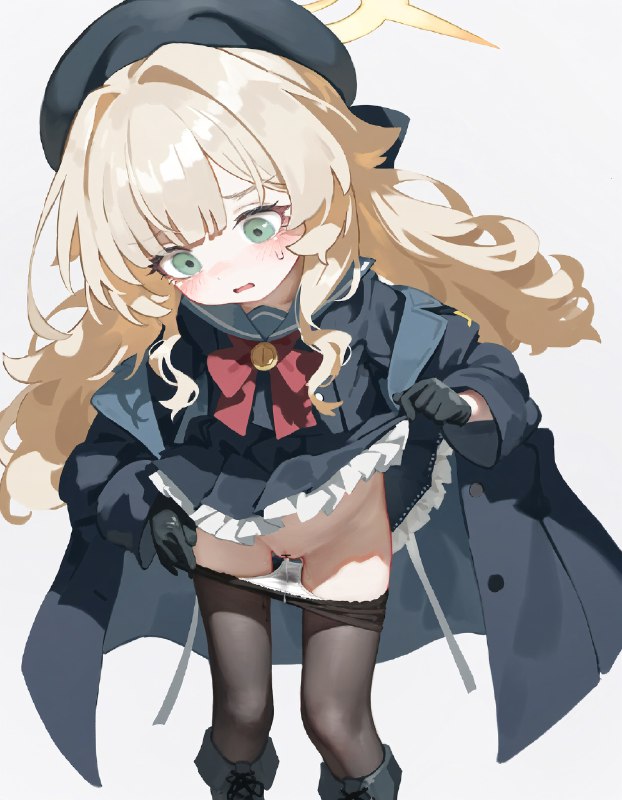 %mid% oh no#R-18 #ブルーアーカイブ #BlueArchive #ニヤニヤ教授 #ニヤニヤ #魅惑のふともも #痴女 #愛液 #舐め回したい穴 #発情