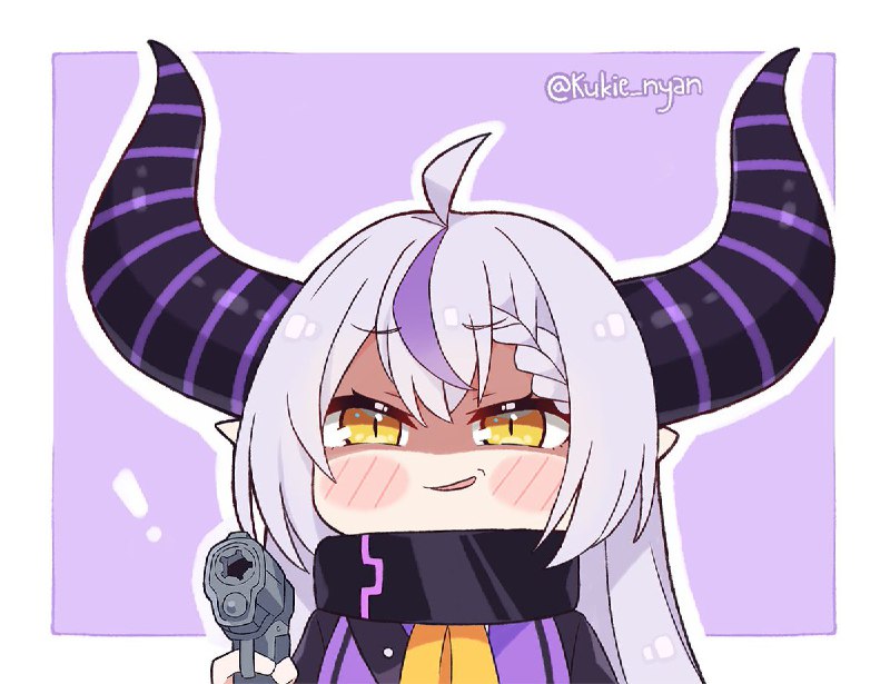 🔫🛸💜 #Laplus_Artdesu
