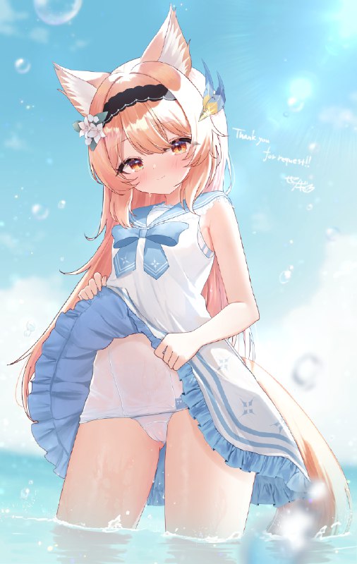  白スク+セーラーワンピけもみみちゃん#R-18 #Skeb #けもみみ #白スク #セーラーワンピース #ローター #謎の白い液体 #VRChat 白スク+セーラーワンピけもみみちゃん#R-18 #Skeb #けもみみ #白スク #セーラーワンピース #ローター #謎の白い液体 #VRChat