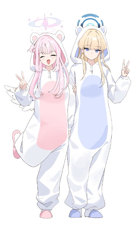 今晚我们陪睡哦~就是这样 peace peace@yo_owl图文地址
