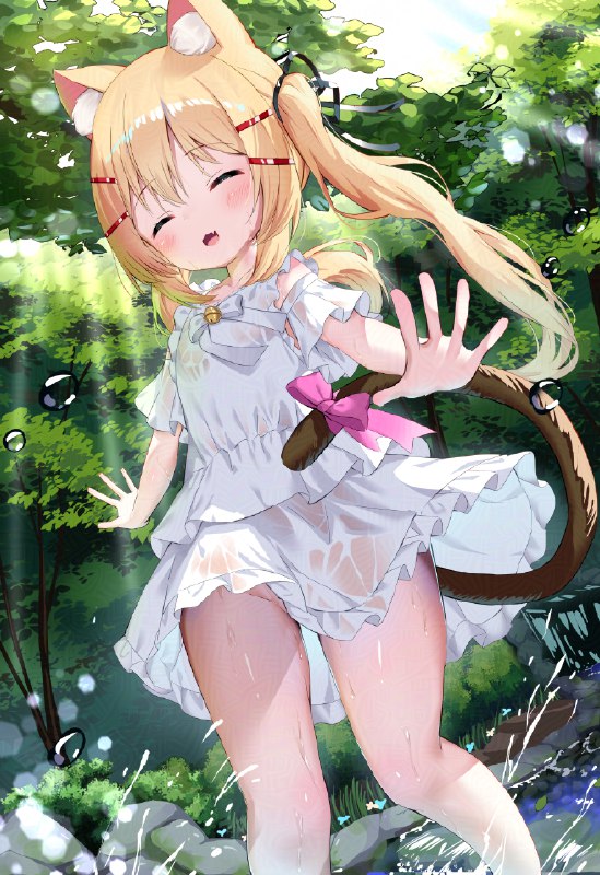 🐱 / id=118892540 / Siera🐱 1/3#うちの子 #ロリ #女の子 #猫耳 #濡れ透け #はいてない🐱 / id=118892540 / Siera🐱 1/3#うちの子 #ロリ #女の子 #猫耳 #濡れ透け #はいてない