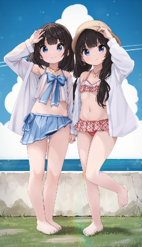  Faesheryn Vacation#シェリン #フェリン #Sheryn #Faeryn #水着 #双子 Faesheryn Vacation#シェリン #フェリン #Sheryn #Faeryn #水着 #双子